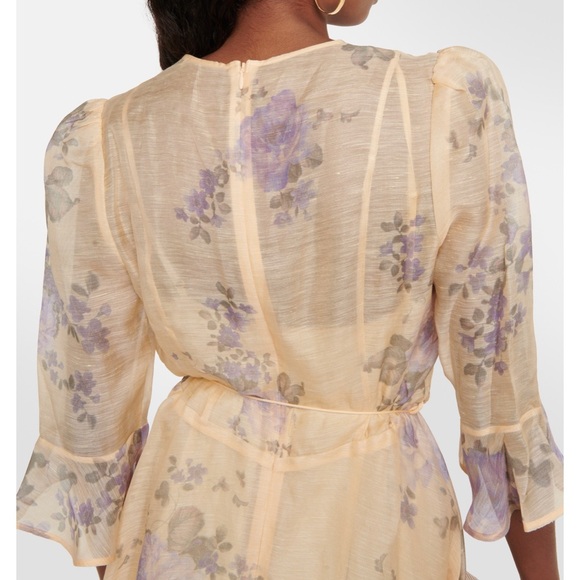 Zimmermann Floral Midi Dress - Picture 5 of 13